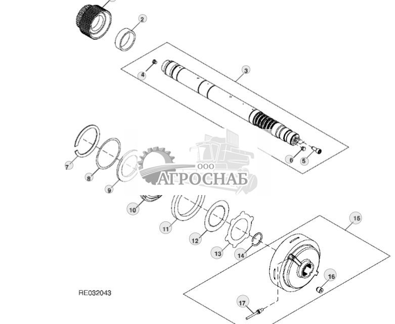 Transmission Output Shaft W  Clutch Assly (ILS) - ST395501 599.jpg